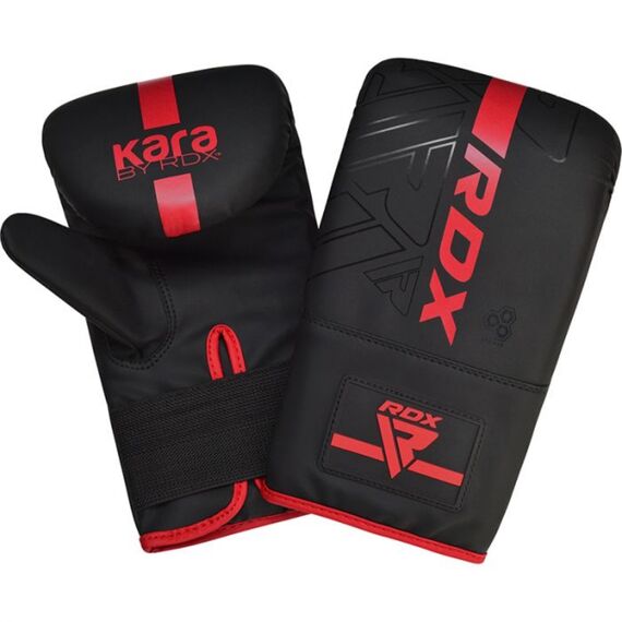 Boxing Bag Mitts RDX F6 Matte Red, Colour: Rot, OZ: 4oz, 3 image