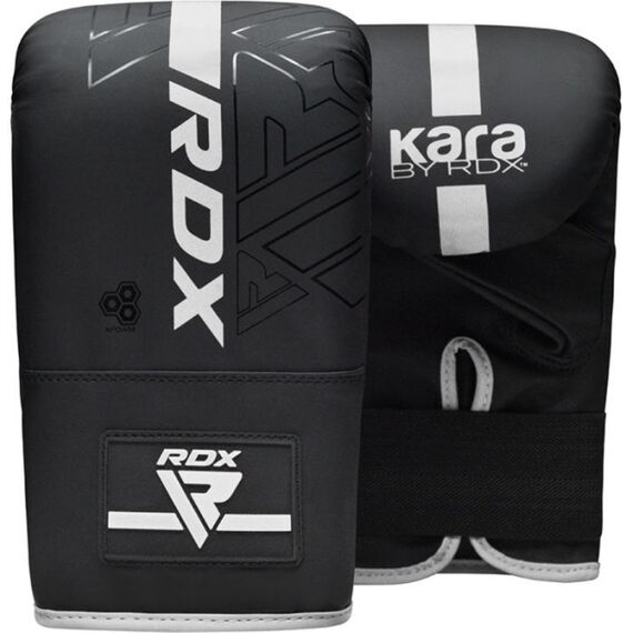 Boxing Bag Mitts RDX F6 Matte White, Colour: Weiss, OZ: 4oz