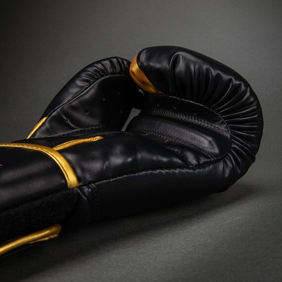 Boxhandschuhe Venum Challenger 2.5 Schwarz/Gold 14oz, Farbe: Schwarz, OZ: 14oz, 3 image
