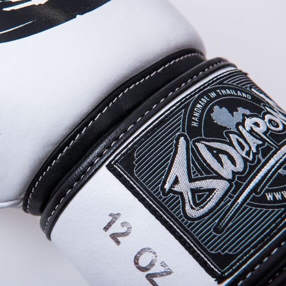 Boxing Gloves 8 WEAPONS – White – 12 Oz – BIG 8 Premium, Colour: Weiss, OZ: 12oz, 6 image