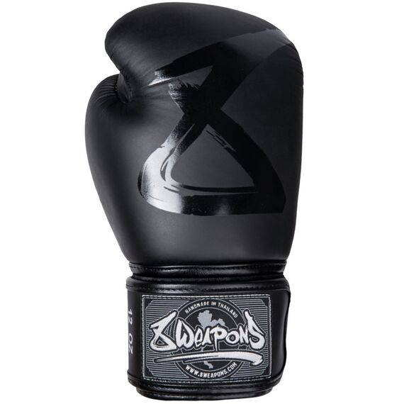 Gants de boxe 8 WEAPONS – Noir – 12 Oz – BIG 8 Premium, Couleur: Noir, oz: 12oz, 4 image