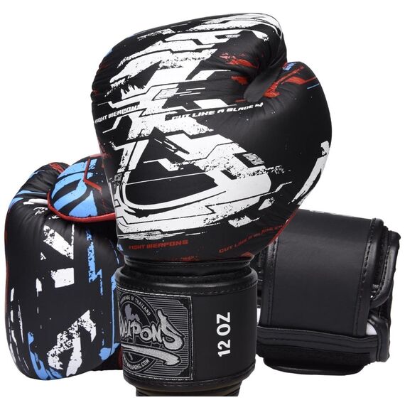 Gants de boxe 8 WEAPONS – 14 Oz – Cut Like A Blade 2.0, Couleur: Noir, OZ: 14oz