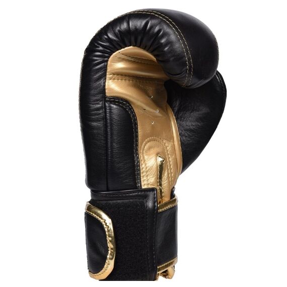 Gants de boxe 8 WEAPONS – Noir/Or – 12 Oz – Premium, Couleur: Noir, oz: 12oz, 9 image