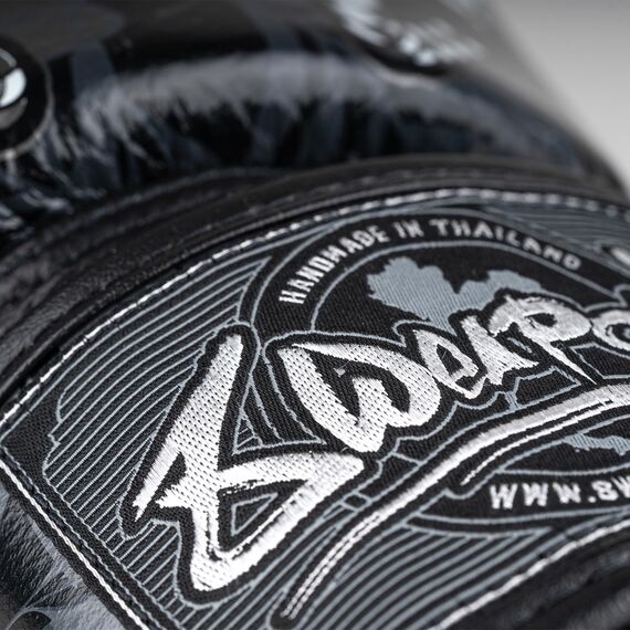 Boxing Gloves 8 WEAPONS – Black – 12 Oz – Bone Island, Colour: Schwarz, OZ: 12oz, 6 image
