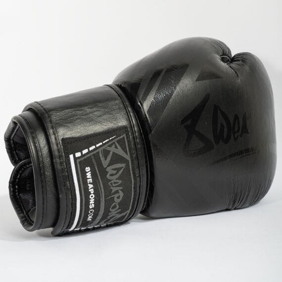 Boxing Gloves 8 WEAPONS – Black Matt – 10 Oz – Shift, Colour: Schwarz, OZ: 10oz, 6 image