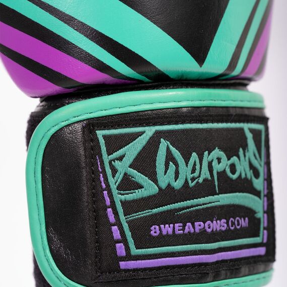 Boxhandschuhe 8 WEAPONS – Cyber – 16 Oz – Shift, Farbe: Violett, OZ: 16oz, 8 image