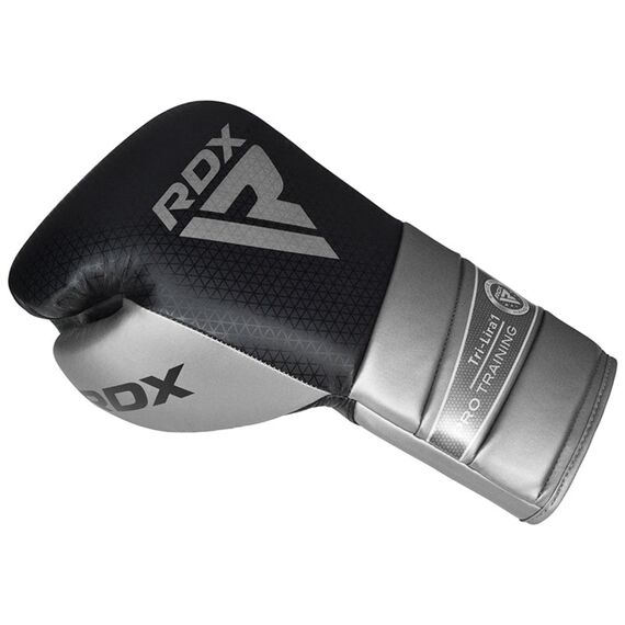 RDX Mark Pro Training Boxing Gloves – Tri Lira 1, Colour: Silber, OZ: 12oz, 3 image