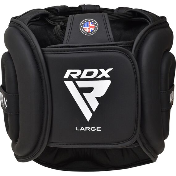 Headgear RDX Aura Plus T-17 Gold L, Size: L, Colour: Schwarz, 3 image