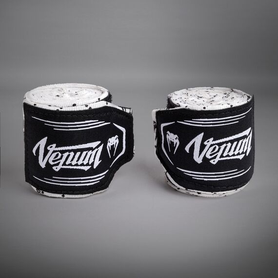 Hand Wraps Venum White/Black 4M, Colour: Weiss, Length: 4.0m