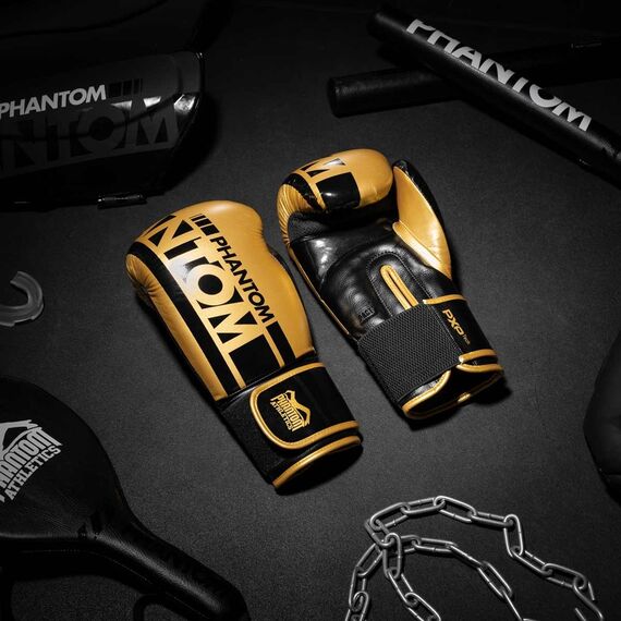 Boxhandschuhe Phantom APEX Speed – Gold – 10 oz, Farbe: Gold, OZ: 10oz, 4 image