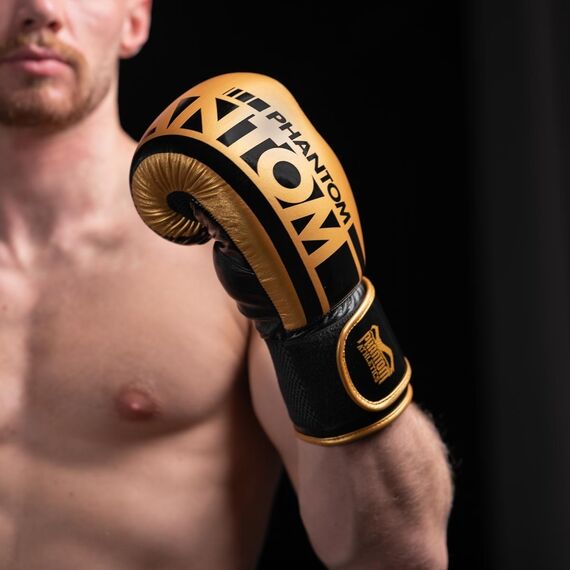 Boxing Gloves Phantom APEX Speed – Gold – 14 oz, Colour: Gold, OZ: 14oz, 10 image