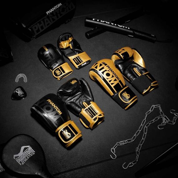 Boxhandschuhe Phantom APEX Speed – Gold – 16 oz, Farbe: Gold, OZ: 16oz, 4 image