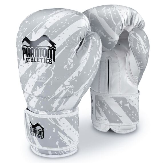 Gants de boxe Phantom Camo Tiger – 16 oz, Couleur: Blanc, oz: 16oz