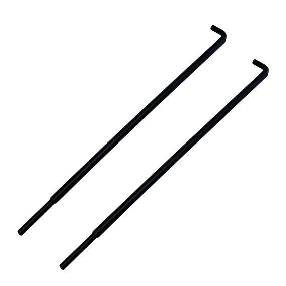 Barres de sécurité en acier pour rig et rack GladiatorFit (lot de 2)