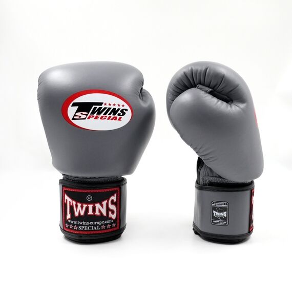 Gants de boxe Twins BGVL3 Gris – 12oz, Couleur: Gris, oz: 12oz, 2 image