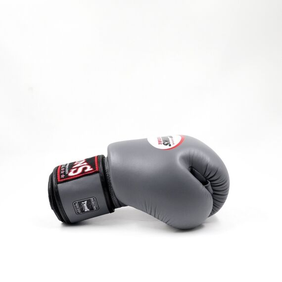 Gants de boxe Twins BGVL3 Gris – 12oz, Couleur: Gris, oz: 12oz, 3 image