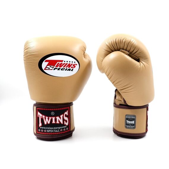 Boxing Gloves Twins BGVL3 Latte – 14oz, Colour: Beige, OZ: 14oz, 2 image