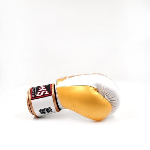 Boxhandschuhe Twins BGVL8 Weiss – 12oz, Farbe: Weiss, OZ: 12oz, 3 image