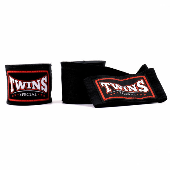 Bendaggi Twins CH5 4.5m Cotone elastico Nero, 2 image