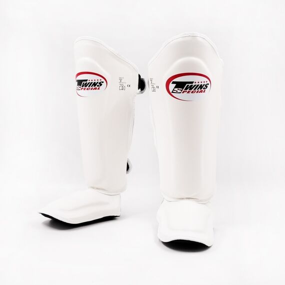 Paratibie Twins Nero – L, Taglia: L, Colore: Bianco