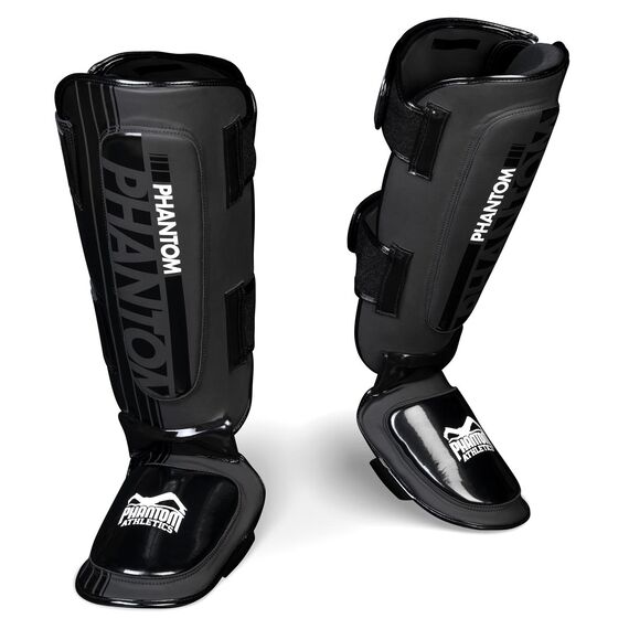 Paratibie Phantom APEX Striking – Nero – L/XL, Taglia: L/XL, Colore: Nero