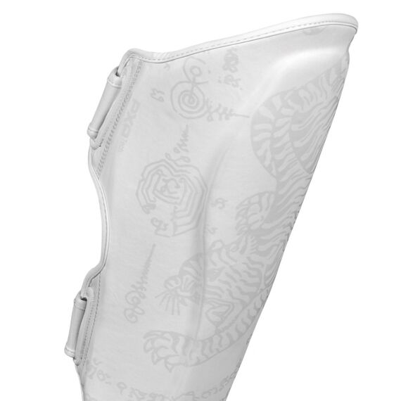 Protège-tibias Phantom Muay Thai – Blanc – L/XL, Taille: L/XL, Couleur: Blanc, 7 image