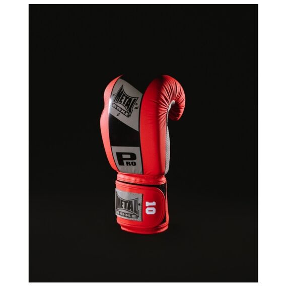 Gant Competition Velcro Pro Rouge 14 Oz, Couleur: Rouge, oz: 14oz, 4 image