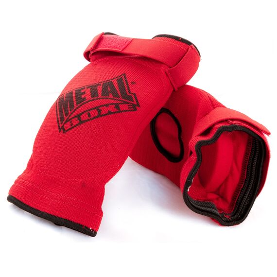 Metal Boxe Coudiere Coton Elast Rouge Sr, Farbe: Rot, TestColor: Orange, Test Poids: 12oz, Grösse : L-XL