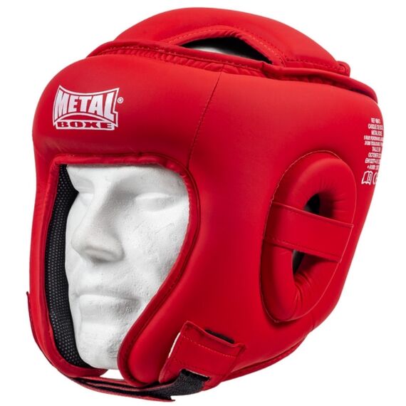 Competition Boxing Helmet, Size: One Size, Colour: Rot