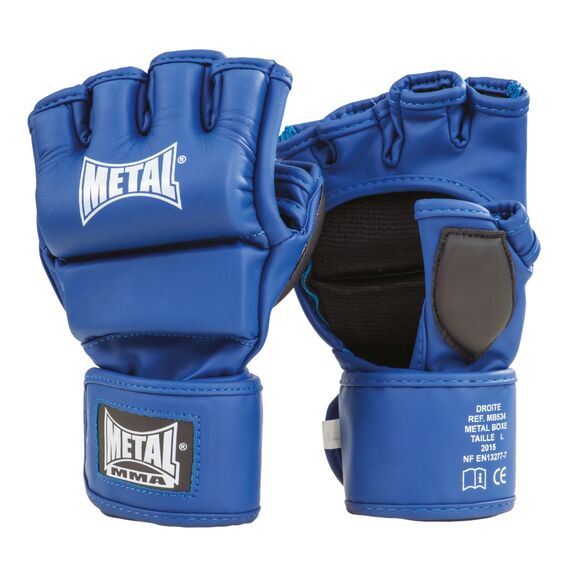 Gant Mma Bleu L, Taille: L, Couleur: Blanc