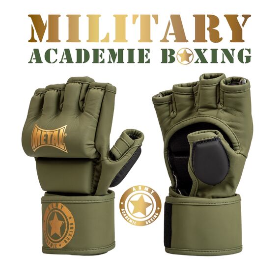 MMA-Handschuhe Interceptor Pro Training, Farbe: Khaki, Grösse : S, 2 image