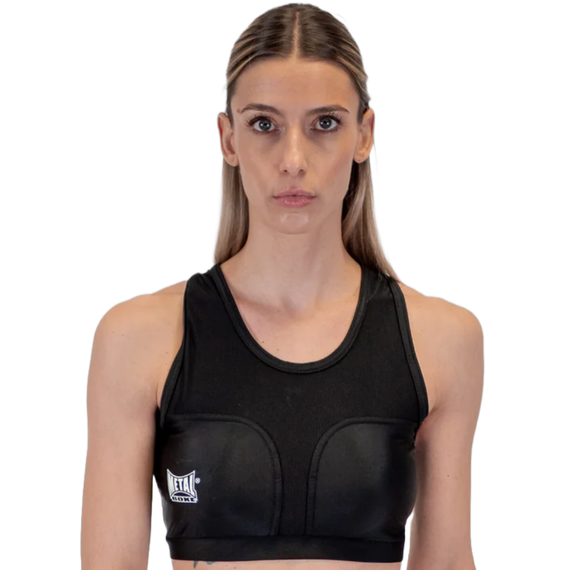 Sports Bra with Removable Cups, Taglia: XL, Colore: Nero, 4 image