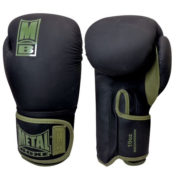 Gants de Boxe entrainement, Couleur: Noir, oz: 12oz