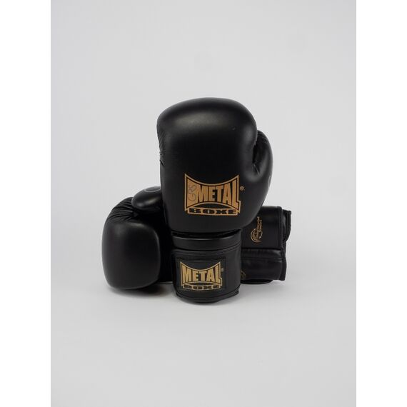 Guantoni boxe Metal Boxe Grigio Nero 12 oz, Colore: Nero, OZ: 12oz, 4 image