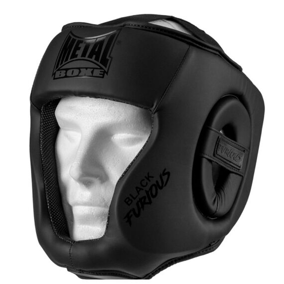 Integralhelm Erwachsene Black Furious, Bekleidungsgrösse: One Size, Farbe: Schwarz
