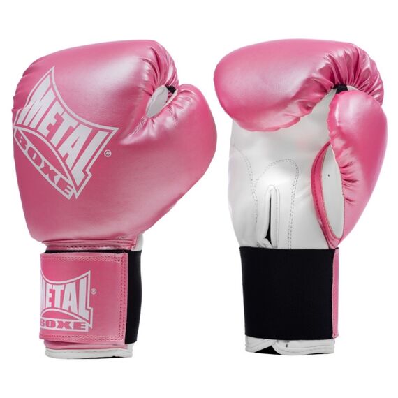 Gants de Boxe Initiation, Couleur: Rose, oz: 10oz