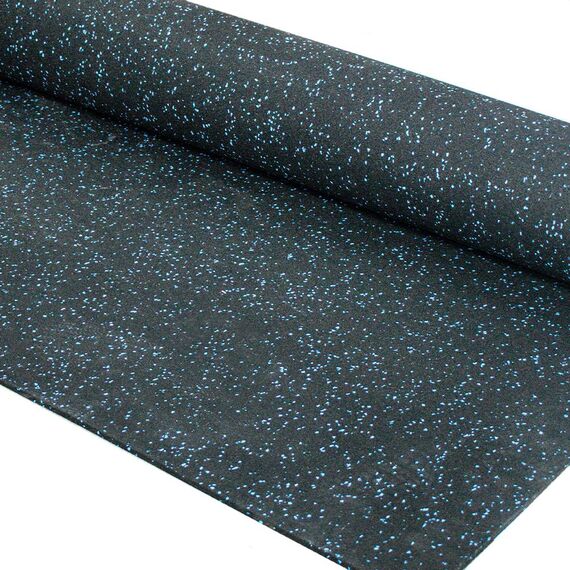Sol caoutchouc en rouleau "Sportsflooring Rolls Five" 10x1.25m Stockz | Bleu 1000x125x0.6 CM, 2 image