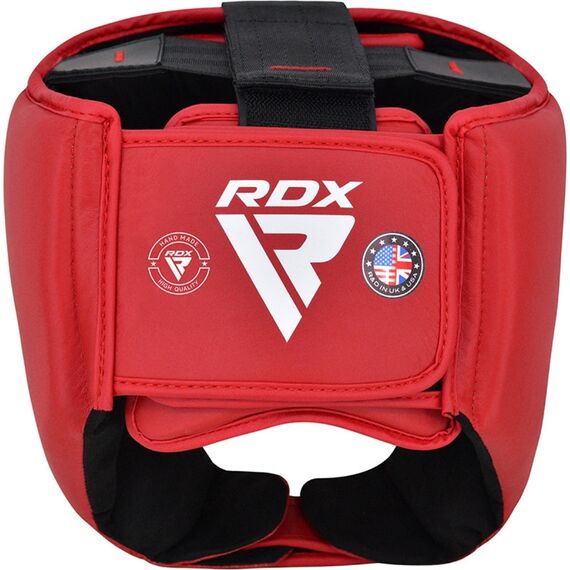 RDX Kopfschutz für Amateurwettkämpfe im Boxen, Bekleidungsgrösse: L, Farbe: Rot, 4 image