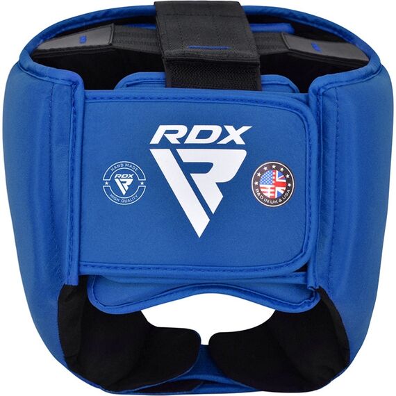 RDX Kopfschutz für Amateurwettkämpfe im Boxen, Bekleidungsgrösse: L, Farbe: Blau, 2 image