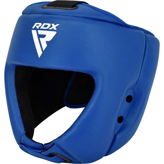 RDX Amateur Boxing Head Guard for Competition, Taglia: XL, Colore: Blu