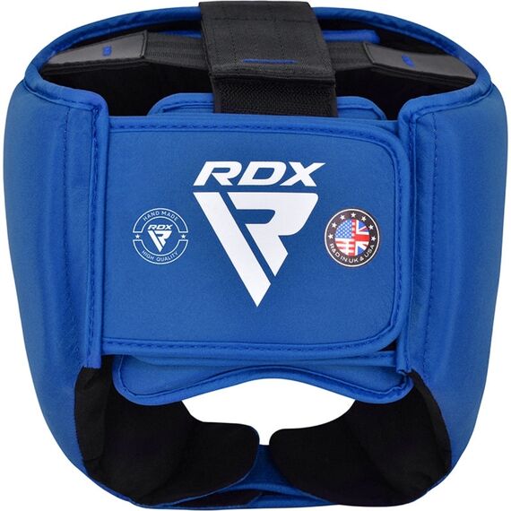 RDX Amateur Boxing Head Guard for Competition, Taglia: XL, Colore: Blu, 2 image