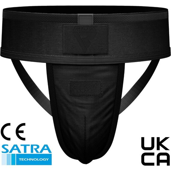 Groin Guard Supporter Plus, Size: L, Colour: Schwarz, 2 image
