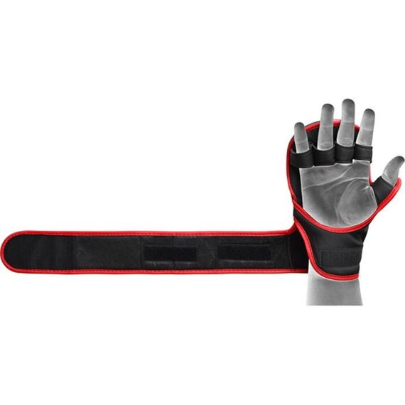 MMA Sparringhandschuhe RDX F6 KARA – Rot – S/M, Bekleidungsgrösse: S/M, Farbe: Schwarz, 5 image