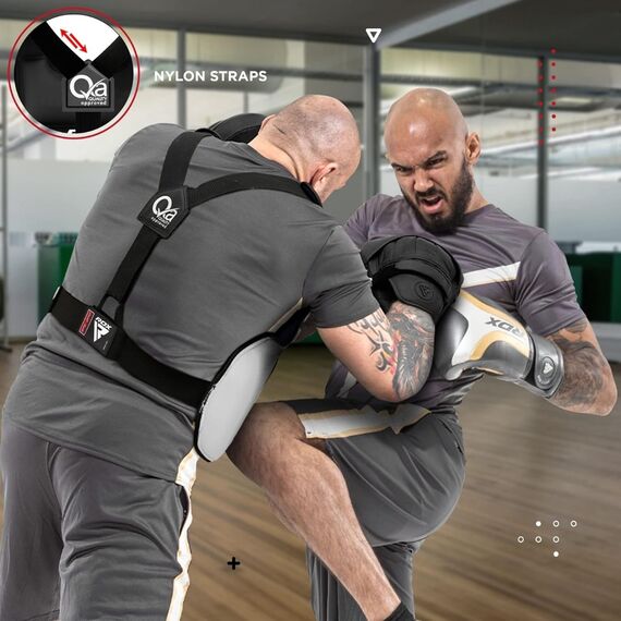 Semi contact chest guard SCC-T2, Taglia: S/M, Colore: Nero, 3 image