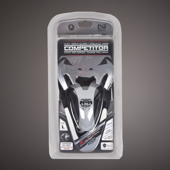 Venum Competitor Groinguard & Support - Silver Series, Size: M, Colour: Schwarz, 4 image
