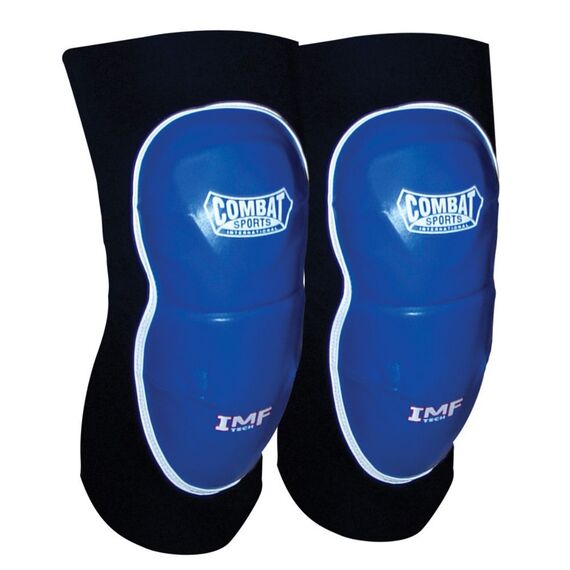Genouillères Combat Sports Pro, Taille: L/XL, Couleur: Bleu