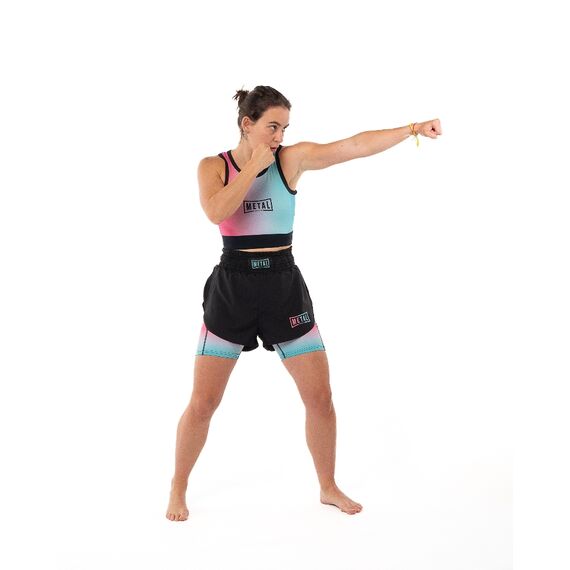 Reggiseno sport donna Metal Boxe Miami Vibe XS, Taglia: XS, Colore: Rosa, 5 image