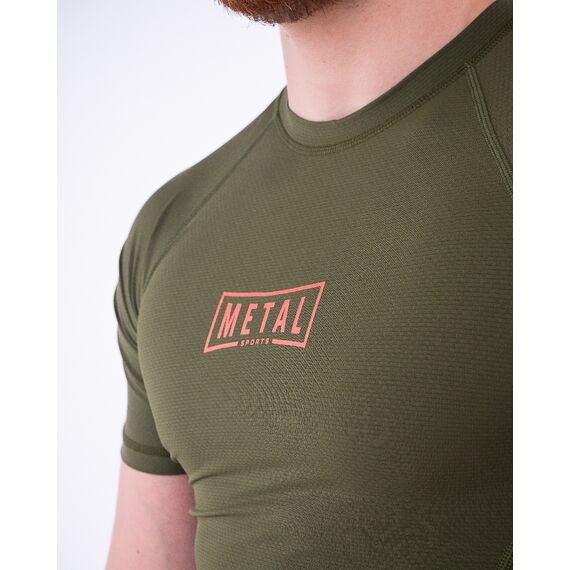 Rashguard Metal Boxe Performance Olive L, Bekleidungsgrösse: L, Farbe: Khaki, 6 image