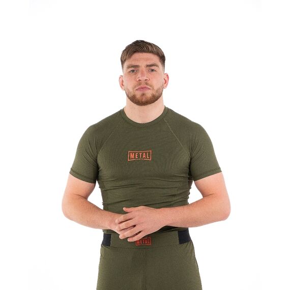 Rashguard Metal Boxe Performance Olive XXL, Bekleidungsgrösse: 2XL, Farbe: Khaki, 2 image