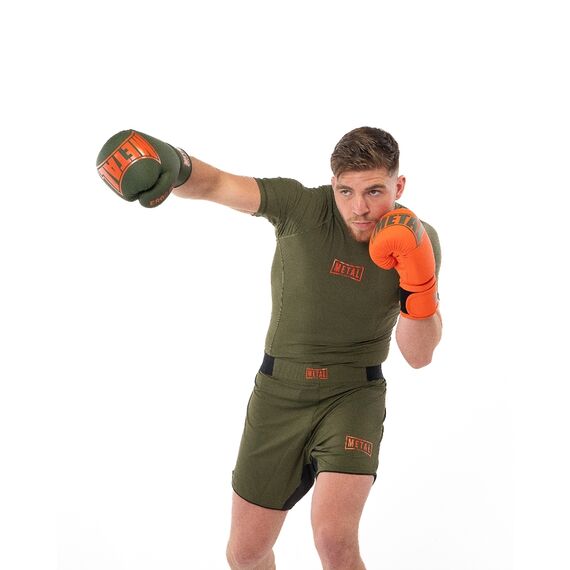 Rashguard Metal Boxe Performance Olive XXL, Bekleidungsgrösse: 2XL, Farbe: Khaki, 5 image